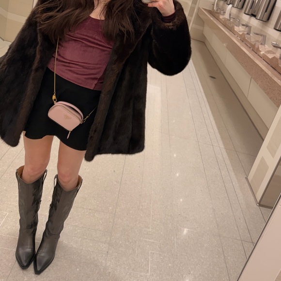 Saffiano Leather Mini-Pouch - Picture 2 of 2